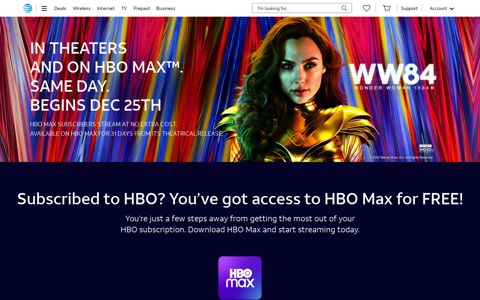 HBO Max - Stream Movies, Original Shows & More - AT&T
