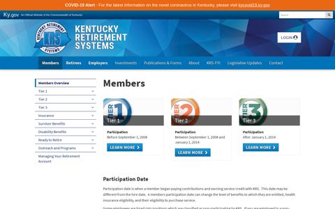Members - Kentucky Retirement Systems