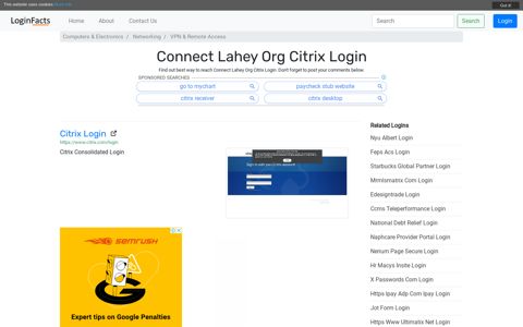 Connect Lahey Org Citrix - Citrix Login - LoginFacts