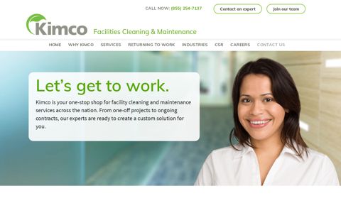 Contact Us - Kimco Services