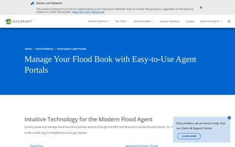 Flood Agent Login Portals - Assurant