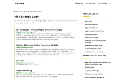 Ideo Energie Login ❤️ One Click Access - iLoveLogin