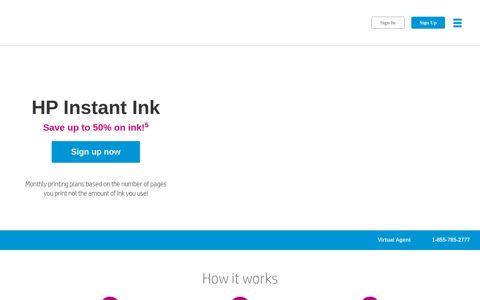 HP Instant Ink | HP® Official Site - Sign up here