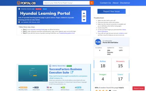 Hyundai Learning Portal