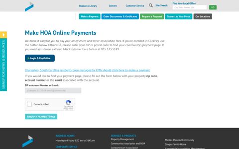 Make HOA Online Payments - FirstService Residential