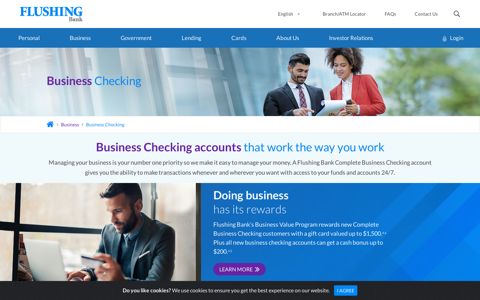 No Fee Business Checking Accounts | NY | Flushing Bank