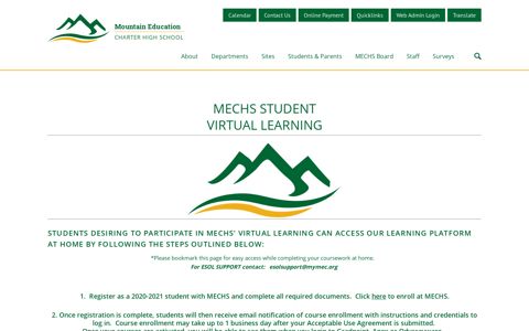 students - Mountain Education Charter High School