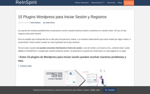 15 Plugins Wordpress Gratis para Iniciar Sesión y Registros ...