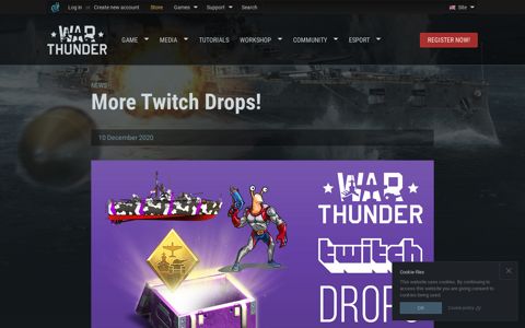 More Twitch Drops! - News - War Thunder