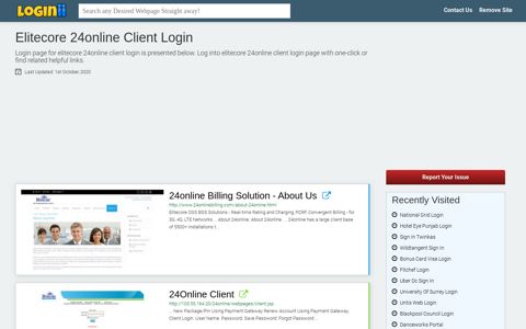 Elitecore 24online Client Login - Loginii.com