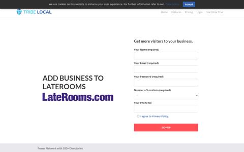How to add business to LateRooms | 2018 | Get 20% OFF