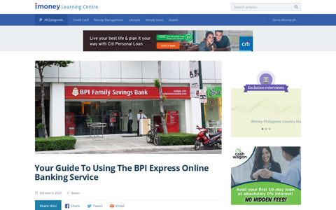 BPI Express Online Banking: Quick Review And How-To Guide