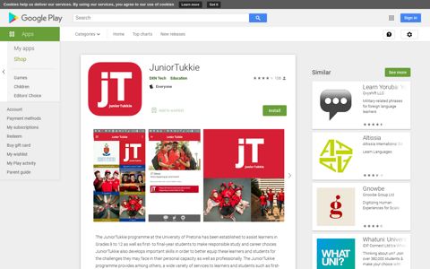 JuniorTukkie – Apps on Google Play