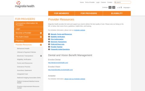Provider Resources | Magnolia Health