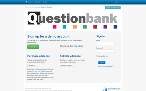 IB Questionbank