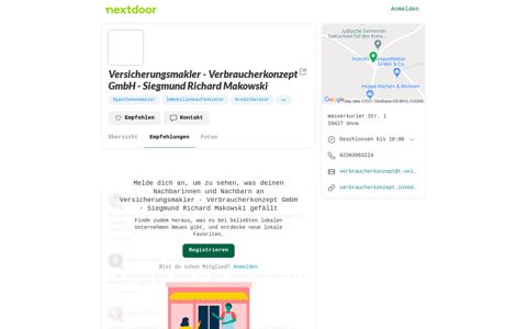 Versicherungsmakler - Verbraucherkonzept GmbH ... - Nextdoor