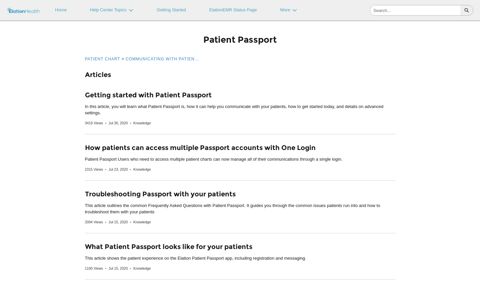 Patient Passport