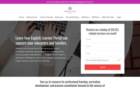 English Learner Portal