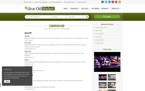 European B2B | Olive Oil Market