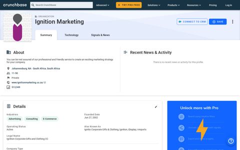 Ignition Marketing - Crunchbase Company Profile & Funding