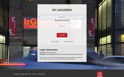 My LaGuardia - Student Portal - CUNY