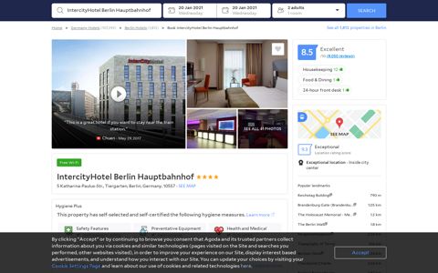 IntercityHotel Berlin Hauptbahnhof in Germany - Room Deals ...