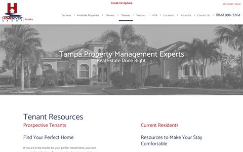 Tenants | HomeRiver Group® Tampa