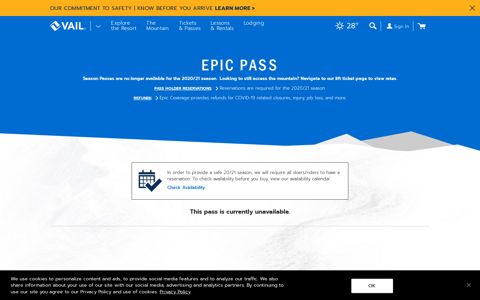 Epic Pass | Vail Ski Resort