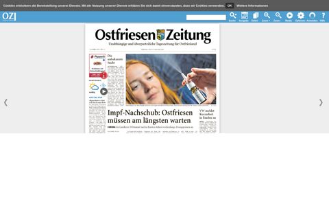 E-Paper – Ostfriesen-Zeitung