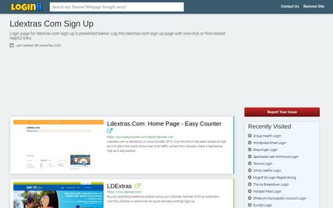 Ldextras Com Sign Up - Loginii.com