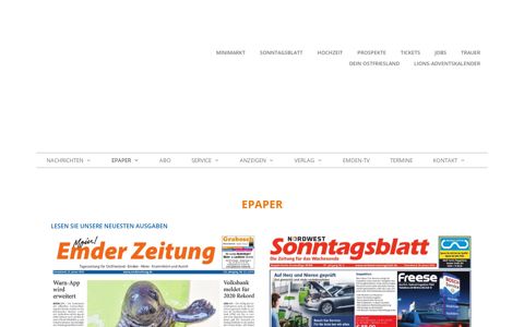EZ-ePaper - Emder Zeitung