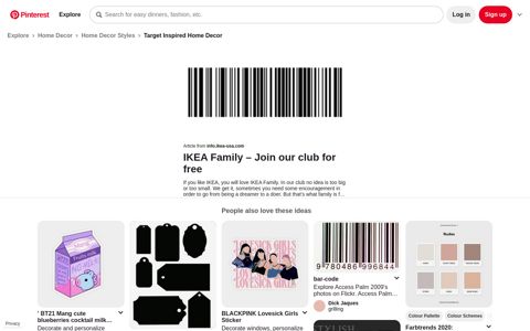 IKEA FAMILY | Member Login - Pinterest