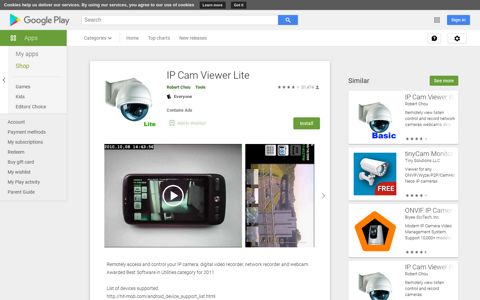 IP Cam Viewer Lite - Apps on Google Play