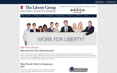 Job Seekers |The Liberty Group