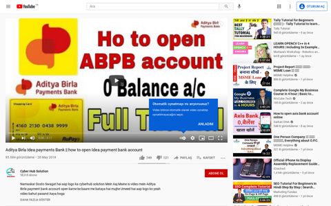 Aditya Birla Idea payments Bank - YouTube