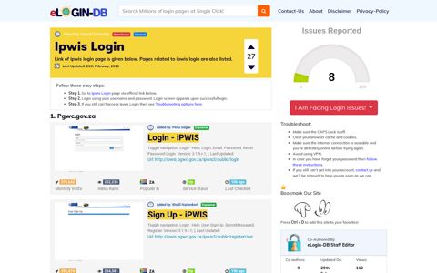 Ipwis Login - A database full of login pages from all over the ...