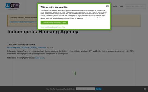 Indianapolis Housing Agency, IN | Public Housing and Section 8