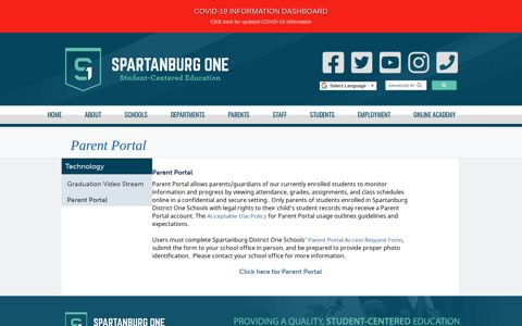 Parent Portal - Spartanburg County School District One