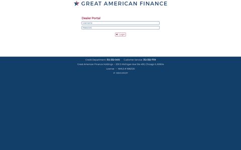 Dealer Portal Login - Great American Finance
