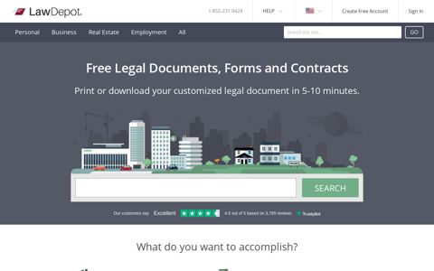 LawDepot: Free Legal Documents, Forms & Contracts