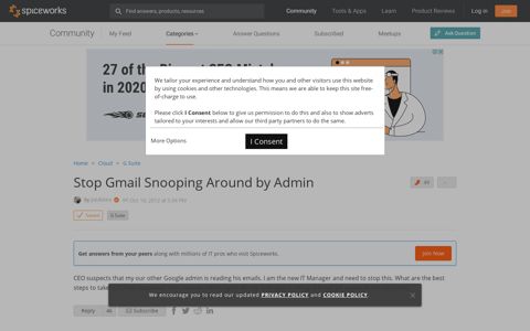 [SOLVED] Stop Gmail Snooping Around by Admin - Google ...
