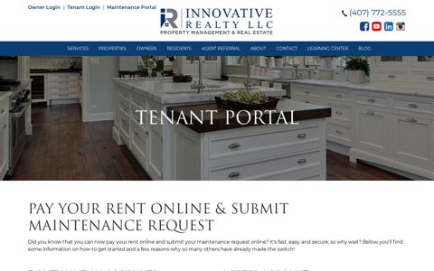 Tenant Portal | Innovative Realty, LLC