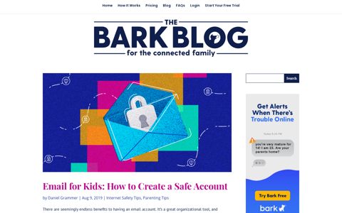 How to Create a Safe Email Account for Kids | Bark