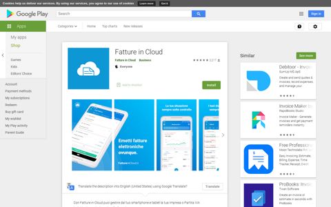 Fatture in Cloud - Apps on Google Play