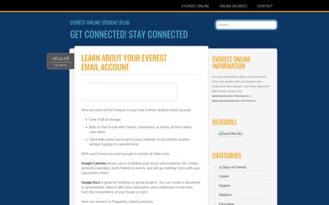 Learn About Your Everest Email Account | Everest Online ...