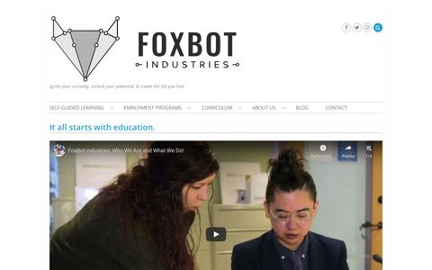 FoxBot Industries – ignite your curiosity, unlock your potential ...