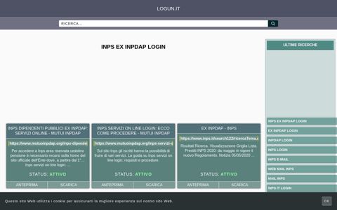 inps ex inpdap login - Panoramica generale di accesso, procedure e ...