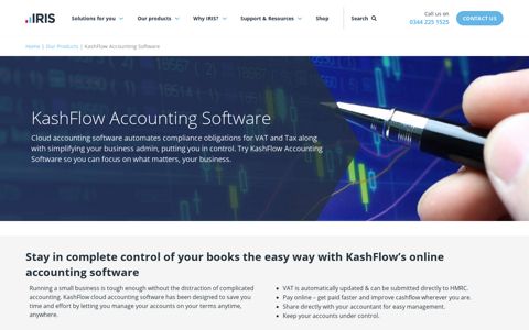 KashFlow Cloud Accounting | Bookkeeping Software | IRIS