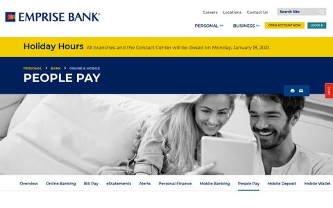 People Pay | Emprise Bank