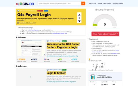 G4s Payroll Login - A database full of login pages from all over ...